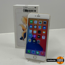 iPhone 6S Plus 16GB Goud | Accu 100% | In doos | Met garantie