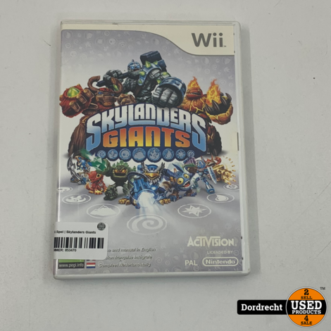 Nintendo Wii Spel | Skylanders Giants