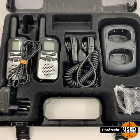 Alecto FR-66 walkie talkie set | Compleet in kist | Met garantie