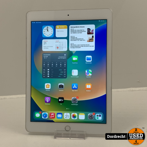iPad 6e Gen 128GB Space Gray Wifi | Met garantie