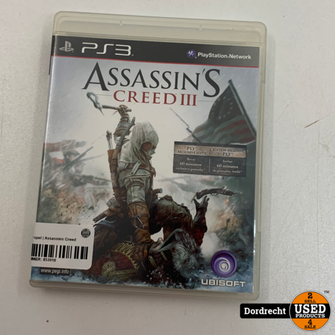 Playstation 3 spel | Assassins Creed III