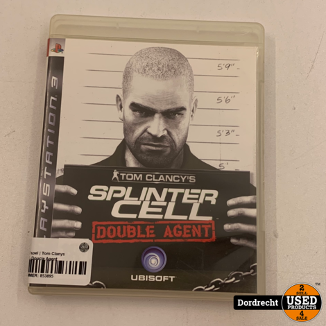 Playstation 3 spel | Tom Clanys Splinter Cell - Doucle Agent