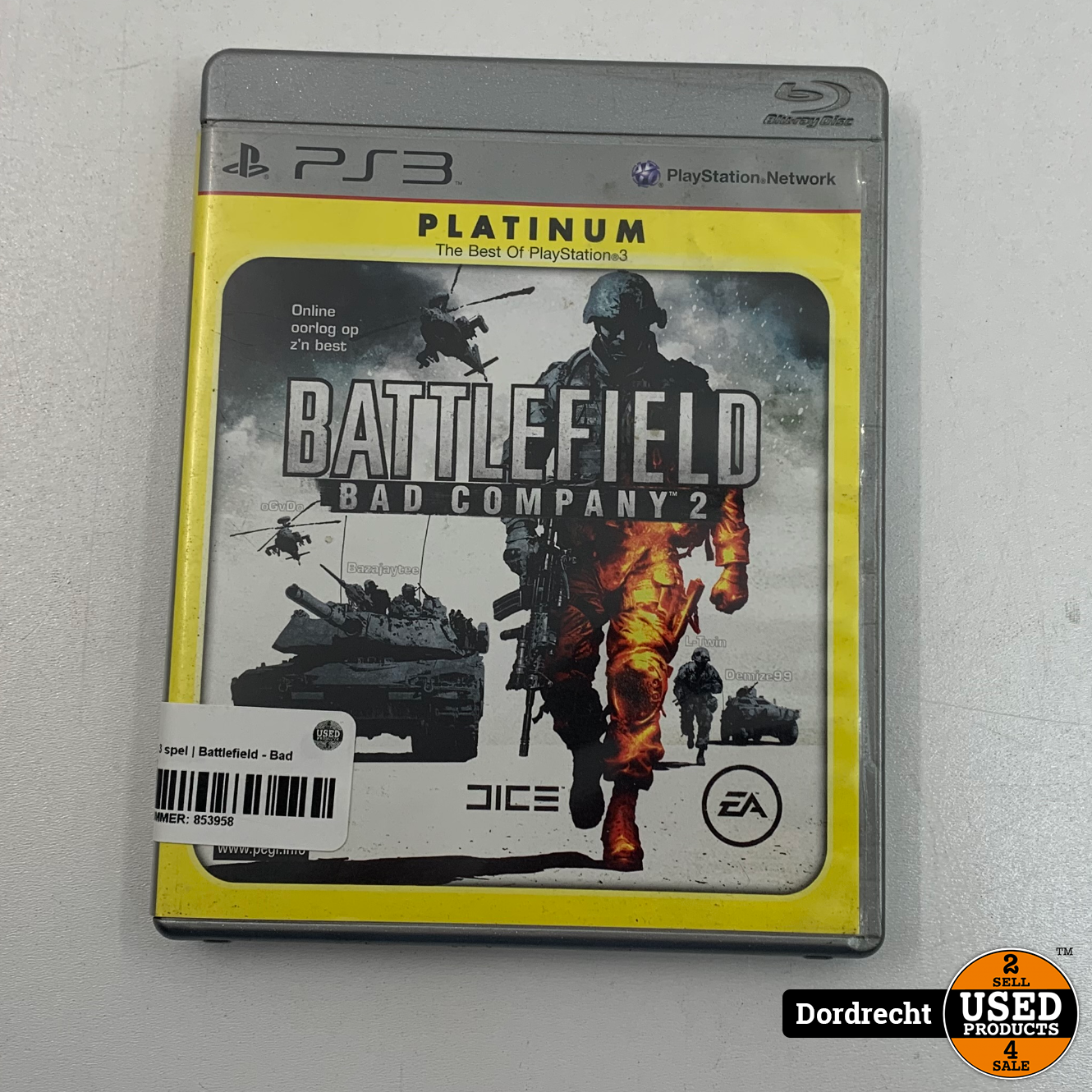 gek Zonsverduistering Verzwakken Playstation 3 spel | Battlefield - Bad Company 2 - Used Products Dordrecht