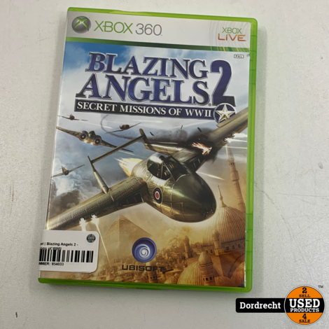 Xbox 360 spel | Blazing Angels 2 - Secret missions of WWII