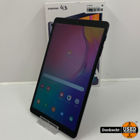 Samsung Galaxy Tab A 2019 32GB WiFi 4G zwart | In doos | Met case | Met garantie