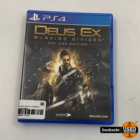 Playstation 4 spel | Deus Ex Mankind Divided day one edition