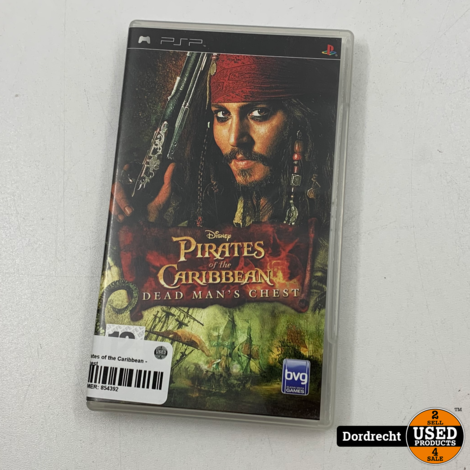 PSP spel | Pirates of the Caribbean - Dead mans chest
