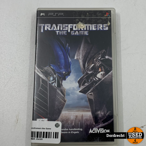 PSP spel | Transfromers the Game