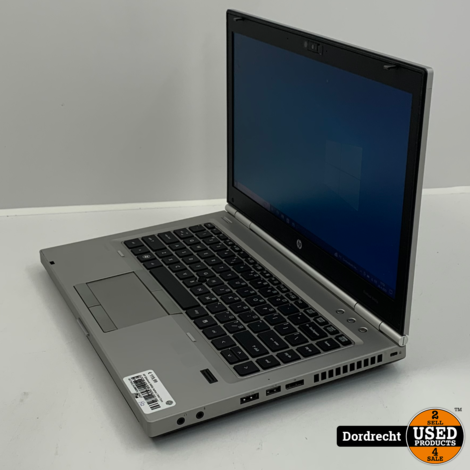 HP Elitebook 8460p laptop | Intel Core i5-2520M 4GB RAM 256GB SSD Intel HD Graphics 3000 Windows 10 | Met garantie