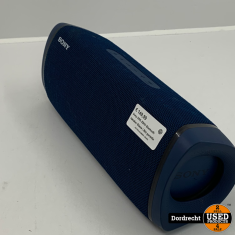 Sony SRS-XB43 bluetooth speaker blauw | Gebruikte staat | Met garantie