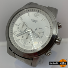 Guess w12605l1 horloge zilver | Gebruikt | Met garantie
