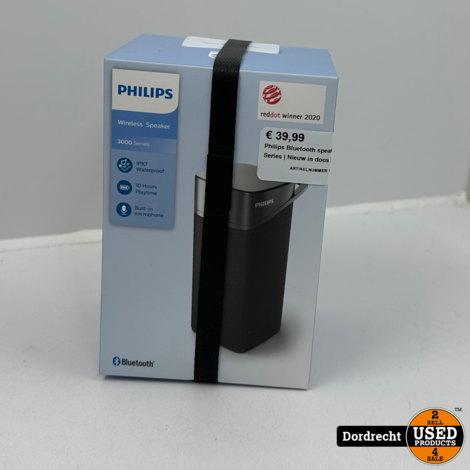 Philips Bluetooth speaker 3000 Series | Nieuw in doos | Met garantie