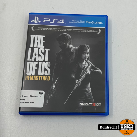 Playstation 4 spel | The last of us Remastered