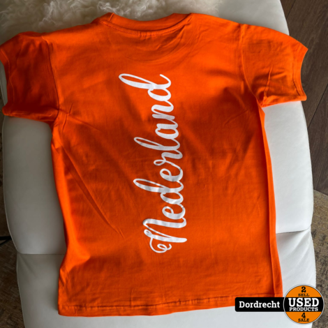 Oranje ''Nederland'' Heren Tshirt | Nieuw | Maat S (Valt klein)