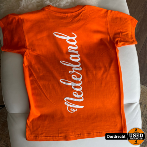 Oranje ''Nederland'' Heren Tshirt | Nieuw | Maat L (Valt klein)