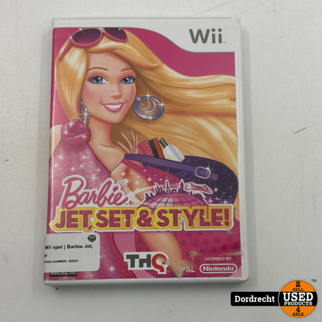 Nintendo Wii spel | Barbie Jet, Set &amp; Style