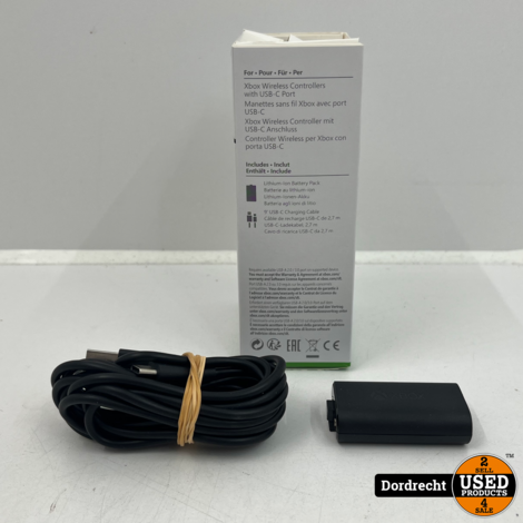 Xbox rechargeable battery + usbc cable | In doos | Met garantie