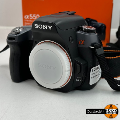 Sony DSLR-A550 camera | In doos | Met garantie