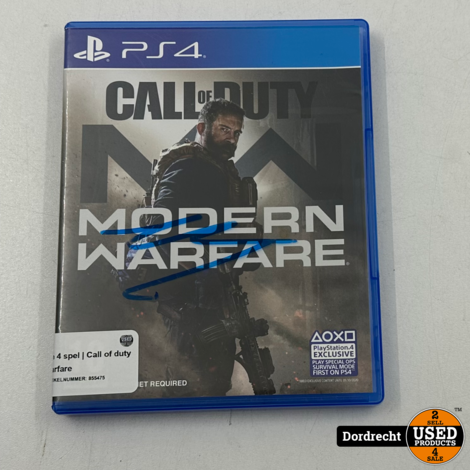 Playstation 4 spel | Call of duty modern warfare