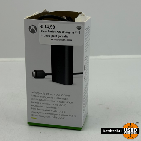 Xbox Series X/S Charging Kit | In doos | Met garantie