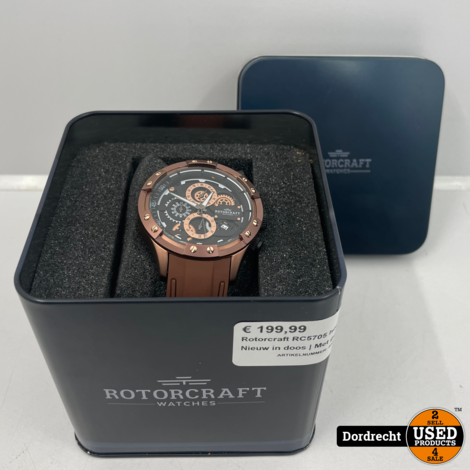 Rotorcraft RC5705 horloge | Nieuw in doos | Met garantie