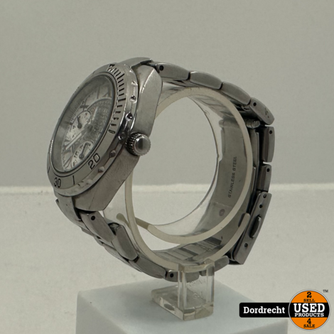 Guess U12608L1 horloge Zilver | Met garantie