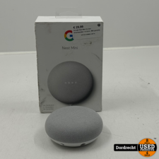 Google Nest Mini 2e Gen Smartspeaker | In doos | Met garantie