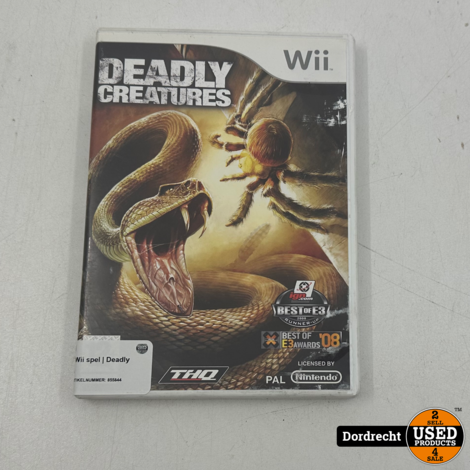 Nintendo Wii spel | Deadly Creatures