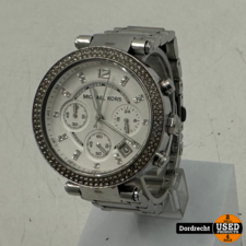 Michael Kors MK5353 Parker Silver Horloge | Met garantie