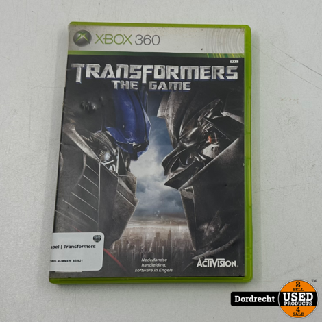 Xbox 360 spel | Transformers the game