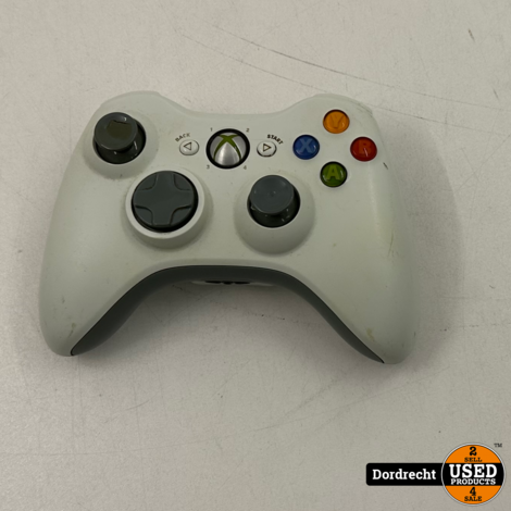 Xbox 360 controller Wit | Zonder Batterij klepje | Met garantie