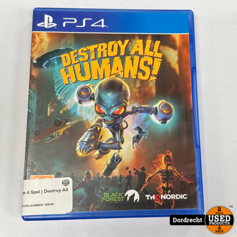 Playstation 4 Spel | Destroy All Humans!