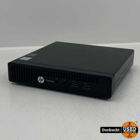 HP ProDesk 400 G2 Mini Desktop | Met toetsenbord en muis | Intel Core i3 256GB SSD 8GB RAM Windows 10 | Met garantie