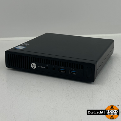 HP ProDesk 400 G2 Mini Desktop | Met toetsenbord en muis | Intel Core i3 256GB SSD 8GB RAM Windows 11 | Met garantie