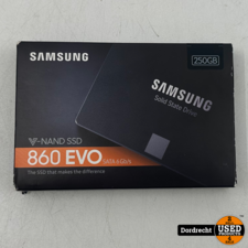 Samsung 860 EVO Harde Schijf 250GB SSD 2.5inch | Nieuw in doos | Met garantie