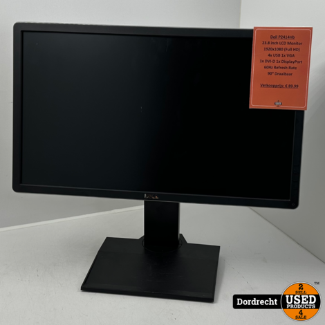 Dell P2414Hb Monitor | Met garantie