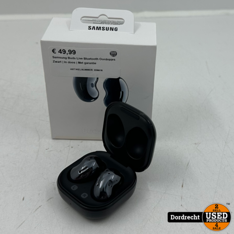 Samsung Buds Live Bluetooth Oordopjes Zwart | In doos | Met garantie