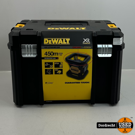 DeWalt DCE074D1R-QW Type 1 Volautomatische Roterende Laser | Nieuw in kist | Met garantie