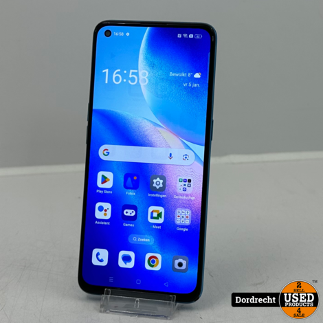 Oppo Find X3 Lite 5G 128GB Blauw | Ingebrand scherm | Met garantie