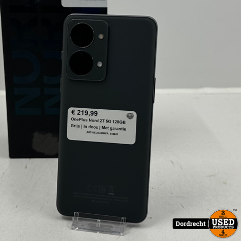 OnePlus Nord 2T 5G 128GB Grijs | In doos | Met garantie