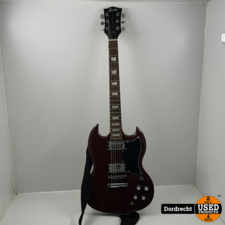 Fazley FSG418DR Gitaar Bruin | Met garantie