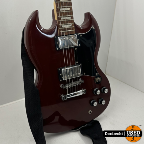 Fazley FSG418DR Gitaar Bruin | Met garantie