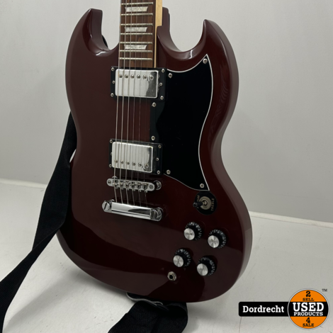 Fazley FSG418DR Gitaar Bruin | Met garantie