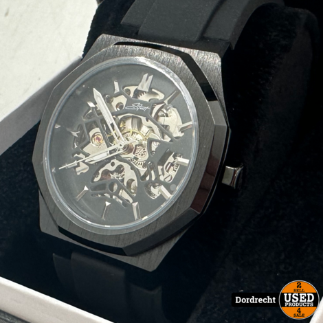 Stuart Watches Automatisch Horloge | Zwart | Nieuw in doos | Met garantie
