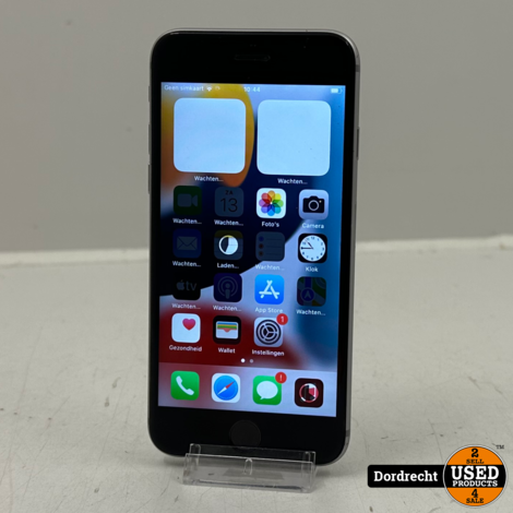 iPhone 6S 16GB Zilver | Vlekken in scherm | Oude iOS | Met garantie