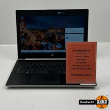 HP ProBook 430 G5 Laptop | Intel Core i5-8250U 1.6 GHz 8GB RAM 256GB SSD Windows 11 Home Intel HD Graphics 620 | Met garantie