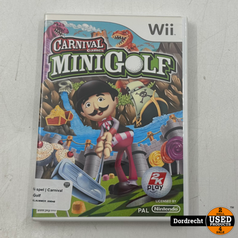 Nintendo Wii spel | Carnival Games MiniGolf