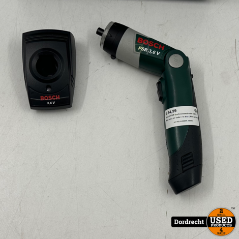 Bosch PSR Sschroevendraaier 3.6 V | Met accu en lader | In kist | Met garantie