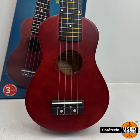 Ukelele set | Met plectrum, lesboek en videocursus | Nieuw in doos |