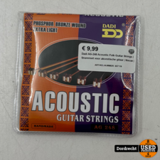 Dadi AG-248 Acoustic Folk Guitar Strings | Snarenset voor akoestische gitaar | Nieuw |